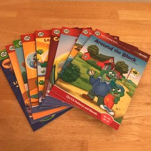 Lot of 9 Leap Frog Paperback Tag & Leap Reader Books